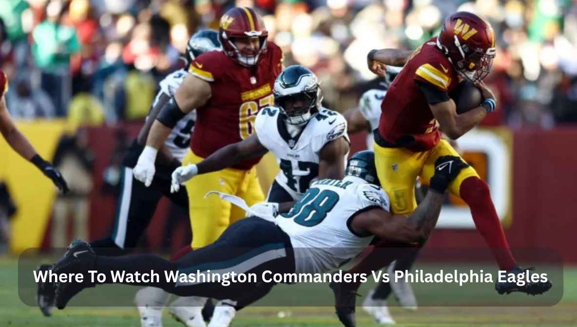 where to watch washington commanders vs philadelphia eagles