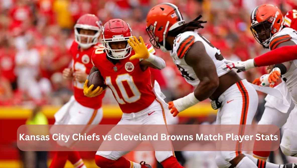 kansas city chiefs vs cleveland browns match player stats