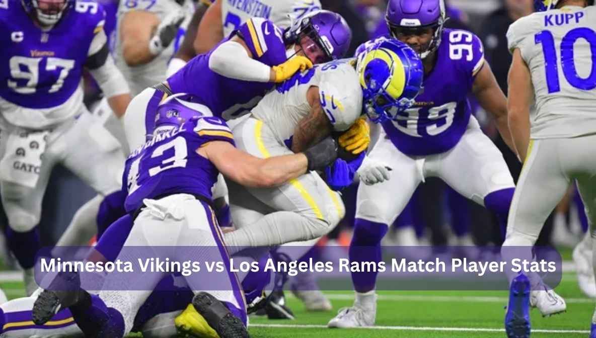 minnesota vikings vs los angeles rams match player stats