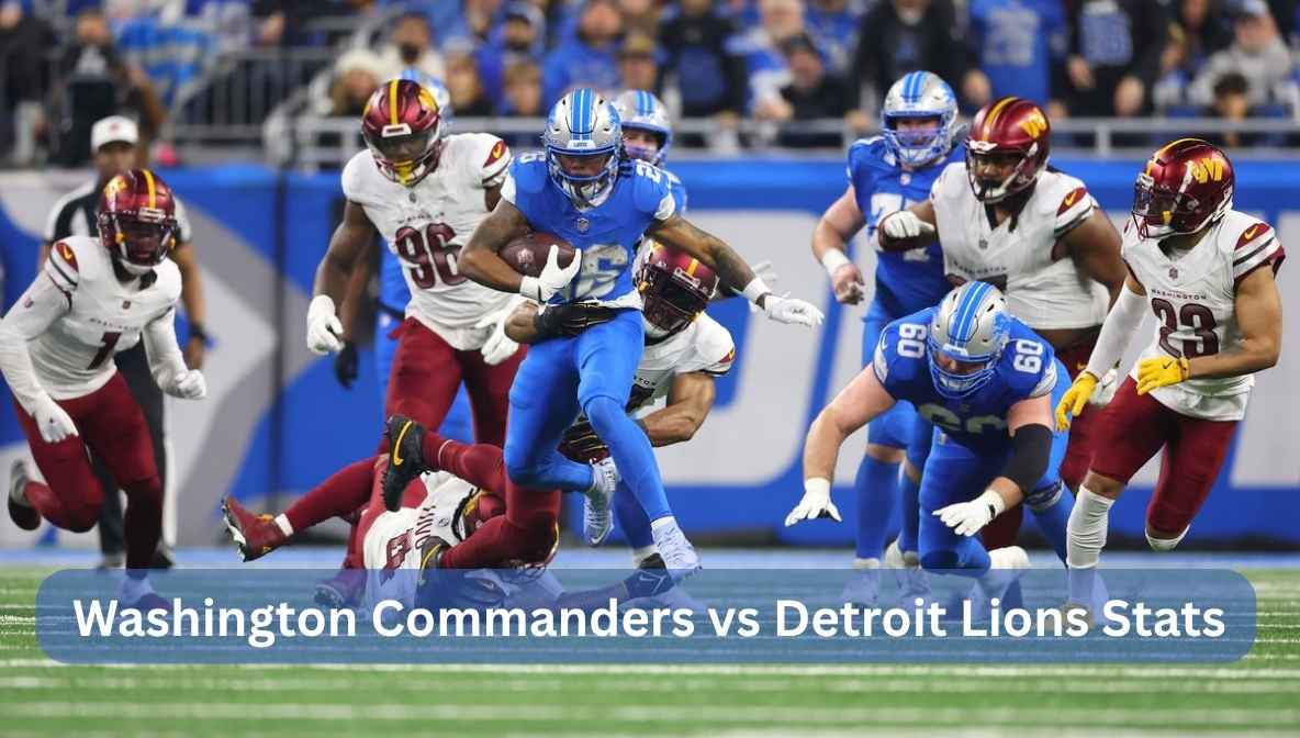 washington commanders vs detroit lions stats